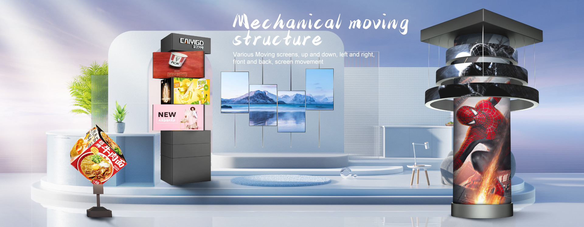 calidad Pantalla de mudanza del LED fábrica