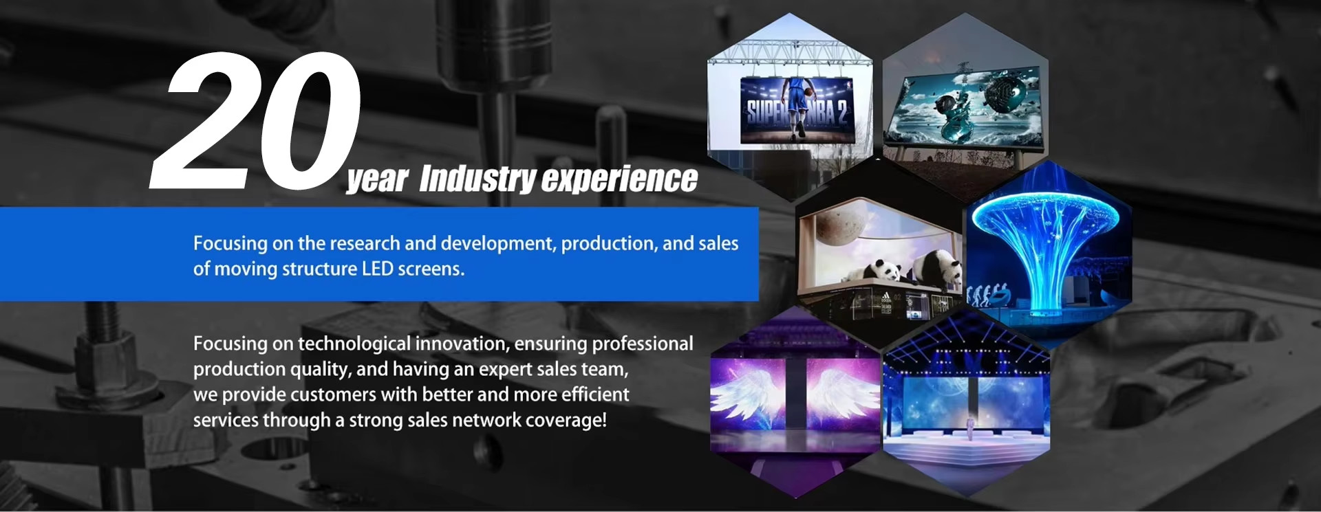 calidad Pantalla de mudanza del LED fábrica