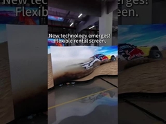 Pantalla flexible de la pantalla LED